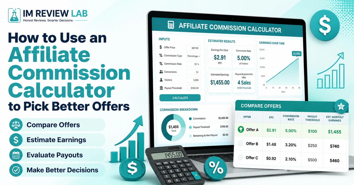 Affiliate Commission Calculator — Pick Better Offers